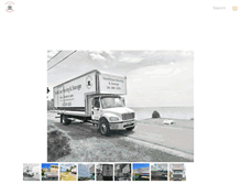 Tablet Screenshot of northcoastmovingstorage.com